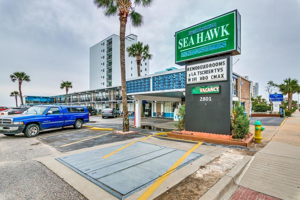 شاطئ ميرتل Sea Hawk Oceanfront Motel المظهر الخارجي الصورة