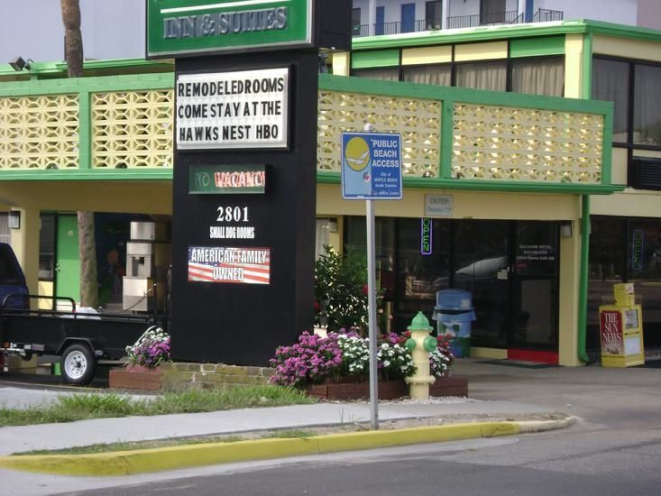 شاطئ ميرتل Sea Hawk Oceanfront Motel المظهر الخارجي الصورة