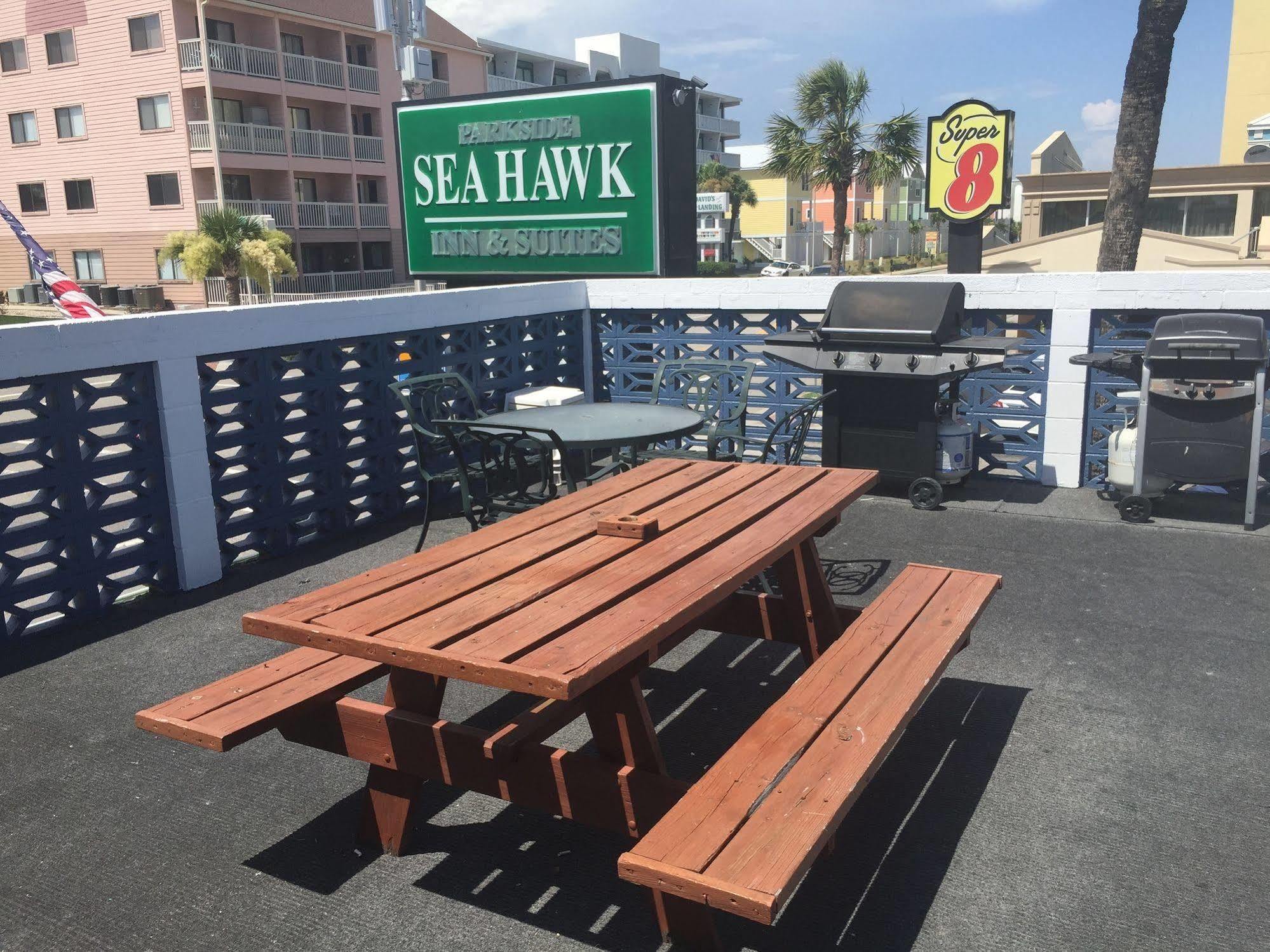 شاطئ ميرتل Sea Hawk Oceanfront Motel المظهر الخارجي الصورة