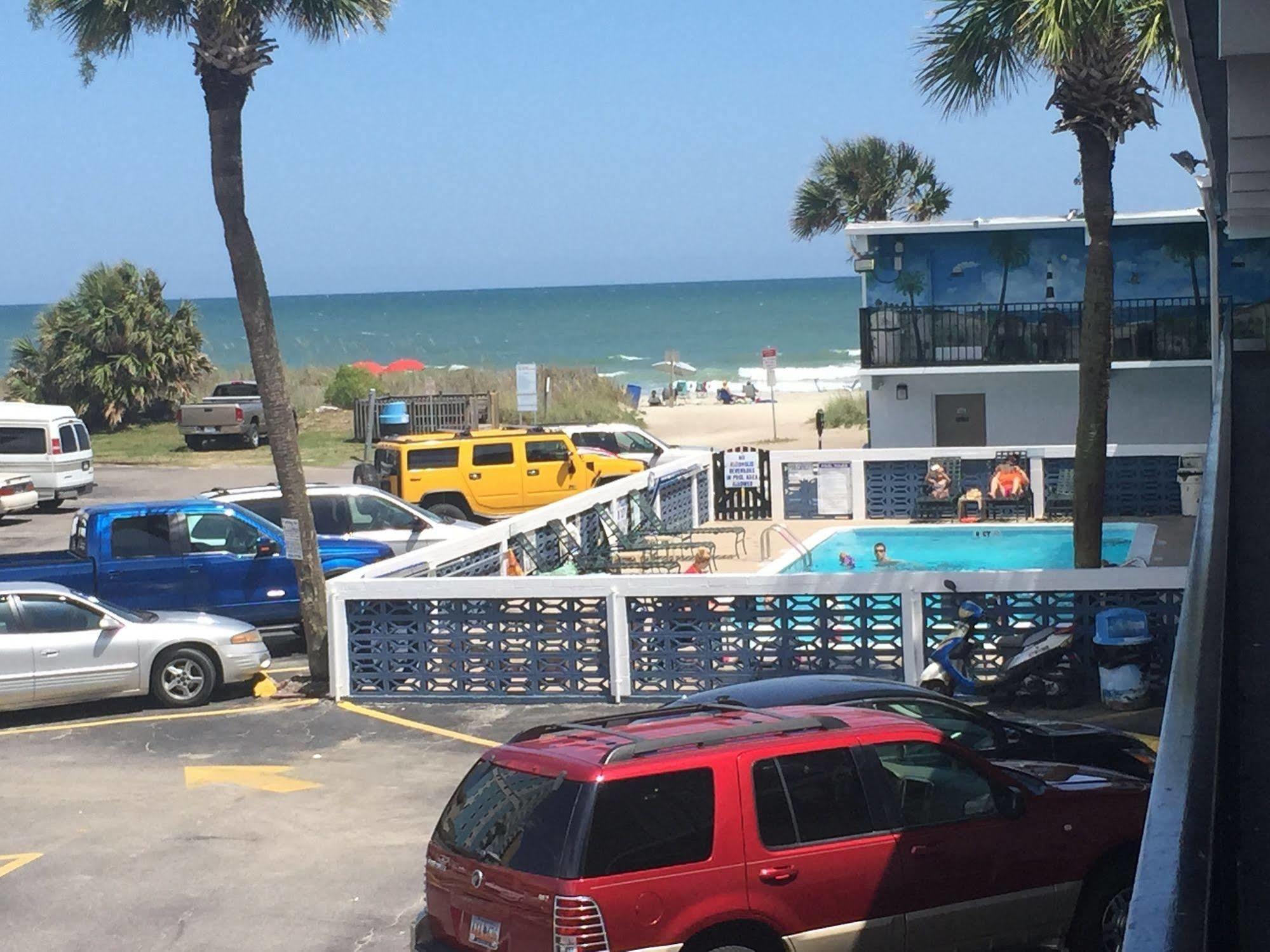 شاطئ ميرتل Sea Hawk Oceanfront Motel المظهر الخارجي الصورة