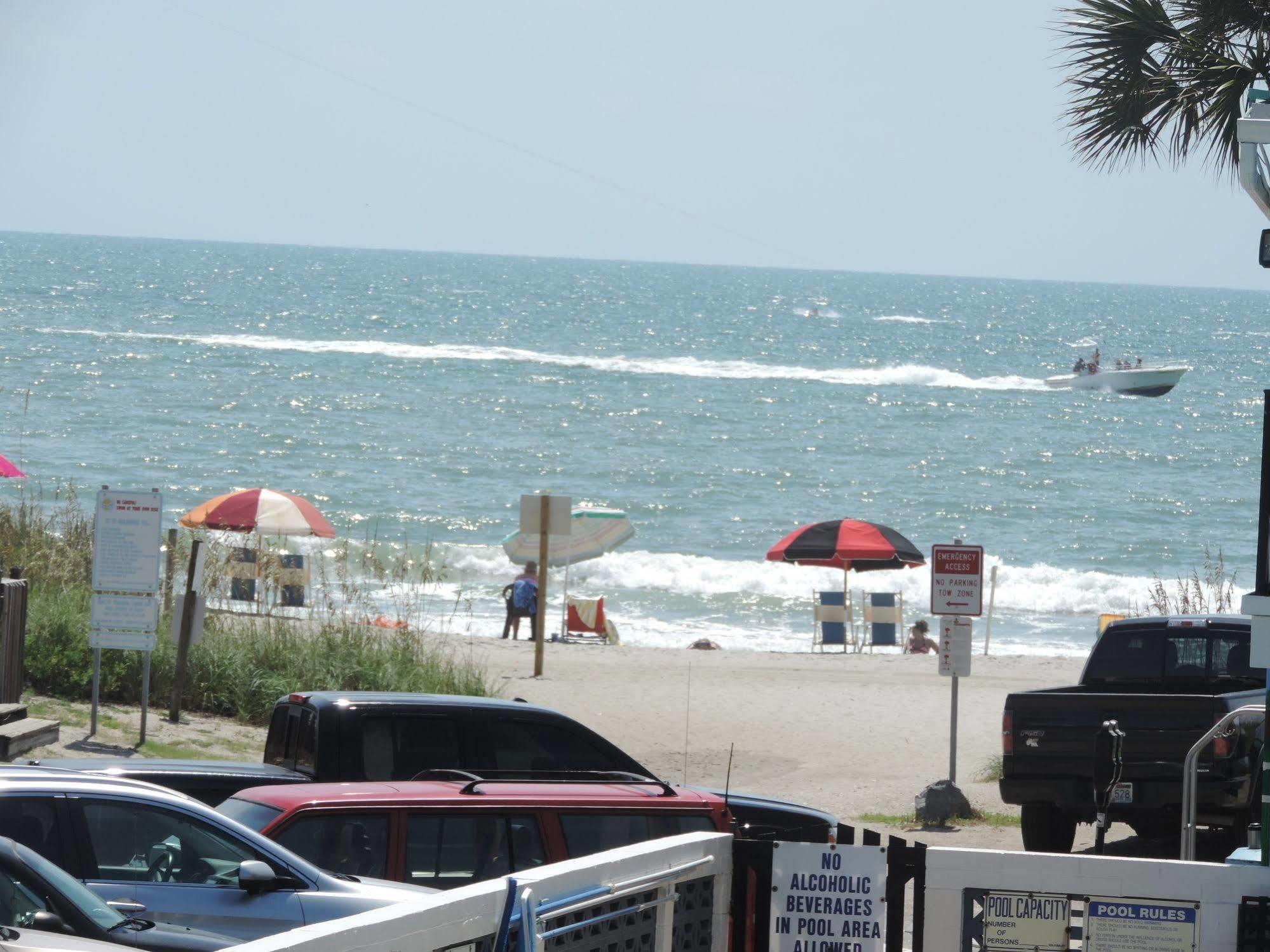 شاطئ ميرتل Sea Hawk Oceanfront Motel المظهر الخارجي الصورة