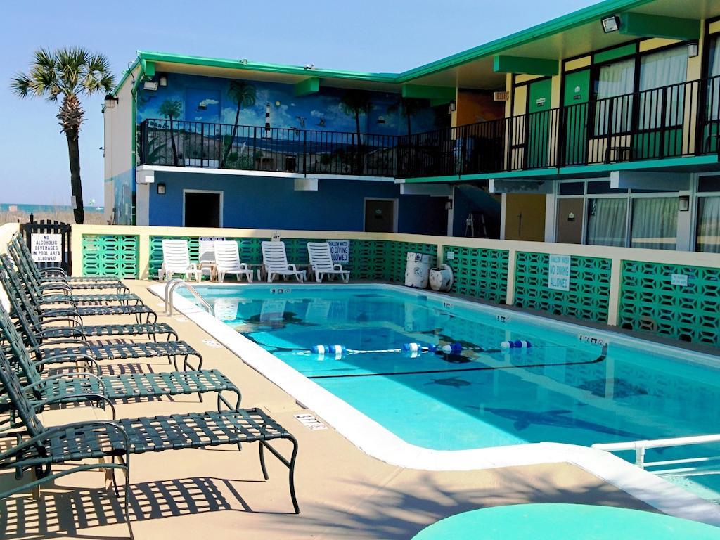 شاطئ ميرتل Sea Hawk Oceanfront Motel المظهر الخارجي الصورة